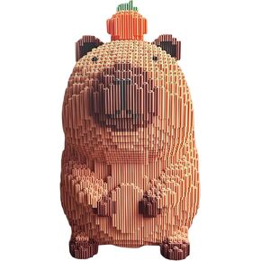 Capybara Building Blocks Set, high Difficulty, Suitable for Adults