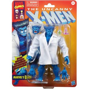Marvel Legends Series X-Men Beast 6-inch Action Figure Toy, 4 YEARS+, 5 Accessories