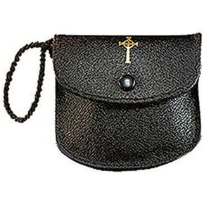 Small Burse for Pyx Religious, Church & Catholic Gifts, 1pc Snap Burse with Strap