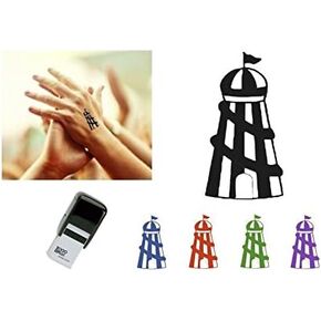 HELTER SKELTER Hand Stamp - Suitable for Festivals, Parties, Clubs, Special Events, Bars etc. (Violet)