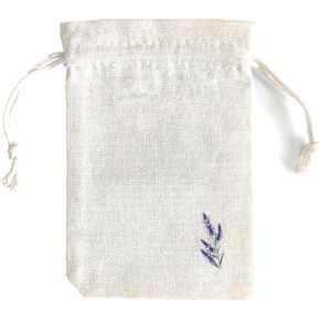 Cotton drawstring bags 4x6 Inch - Muslin Drawstring Pouch for Jewelry, Wedding Favors, Hangover Kits & Eco-Friendly Packaging (20-Pack)