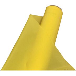 YLZ Screen Printing Mesh Polyester Silk Screen Fabric Cloth-230Mesh/90T 65Inch x 118Inch Yellow