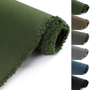 Waterproof Canvas Fabric by The Yard, 58inch 600D Upholstery Fabric Cordura Polyester Material Outdoor Water Resistant Material for Sewing Chair Patio Cushion Bag Sofa Seat Repair, 1 Yard Green