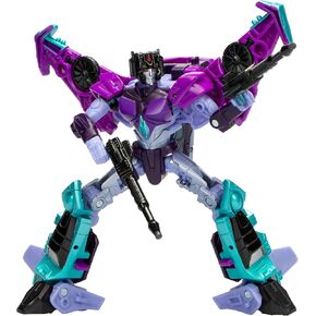 Transformers Legacy United Deluxe Class Cyberverse Universe Slipstream, 5.5-inch Converting Action Figure, 8+