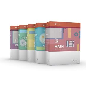 LIFEPAC 4th Grade 5-Subject Complete Boxed Set - Bible-Based Mastery Learning Curriculum, Flexible & Cost-Effective Homeschool Program