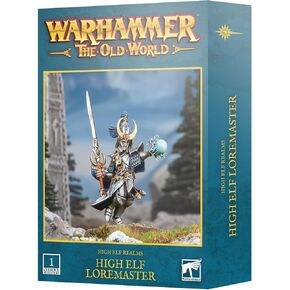 Games Workshop Warhammer The Old World- High Elf Realmms High Elf Loremaster