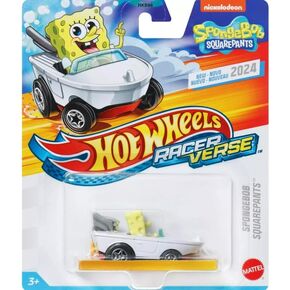 Hot Wheels Racer Verse Spongebob Squarepants, Diecast Car