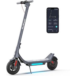 Electric Scooter,500W Electric Scooter for Adults,31 Miles Range,10in Pneumatic Tires,10.4AH Battery,15.5 mph Speed,Escooter with Smart APP Control and for Commuting, Outdoor, Short Travel UL2272