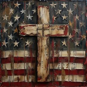 KTHOFCY 5D DIY Diamond Painting Kits for Adults, American Flag Cross Full Drill Embroidery Cross Stitch Crystal Rhinestone Paintings Pictures Arts Wall Decor Painting Dots Kits 11.8X11.8 inch