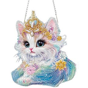 SENQAO Eagle Diamond Art Hanging Kit for Adult, Special Shaped Rhinestone, DIY Acrylic 5D Diamond Art Painting Window Pendants Home Garden Wall Hanging Kits Hanging Ornament