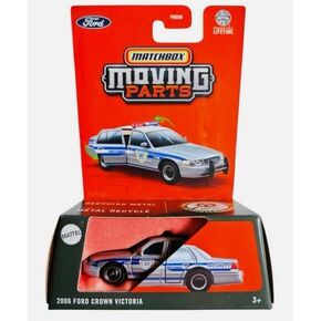 Matchbox Moving Parts 2006 Ford Crown Victoria Police