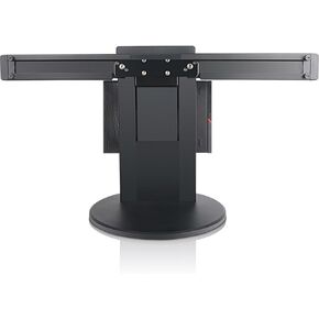 Lenovo Tiny in One - Stand for 2 Monitors/Mini PC - for Thinkcentre M600 10G8, 10G9, 10Ga and More - Black