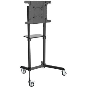 Tripp Lite Rolling TV and Monitor Cart with Laptop Shelf, Mobile Monitor and Display Stand 37" to 70" Flat-Screen Displays, Rotating Portrait and Landscape Mount (DMCS3770ROT)