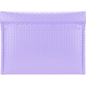 13x10" Side-Opening Purple Bubble Mailers (27-Pack)