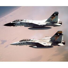 DIY 5D Diamond Art Kits Painting for Adults Aircraft F-14 Tomcat Airplane Aviation Jet Airplane(1) for Home Wall Decor 15.7x19.8inches/40x50cm