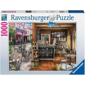 Ravensburger Quaint Cafe 1000 Piece Jigsaw Puzzle for Adults - 12000541 - Handcrafted Tooling, Made in Germany, Every Piece Fits Together Perfectly
