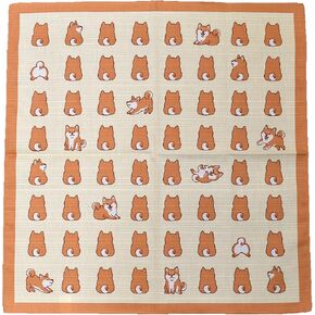 Japanese Furoshiki Cute Handkerchief & Bento Kinchaku 50cm Cotton Fabric Wrapping Cloth Handmade In Kyoto Gifts Souvenir