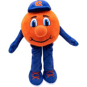 14" Syracuse University Otto The Orange Mascot Plush Figure - College Football Ragdoll - Sports Mascot Figure, Soft Plush, Washable Doll - Rag Dolls