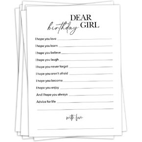 Birthday Party Games, My Favorite Memory, 25 Pcs Card Set for Guests, Fun Birthday Game for Teen Adults – A06