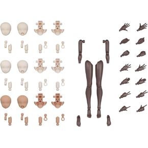 BANDAI SPIRITS(バンダイ スピリッツ) 30MS Optional Body Parts, Arm & Leg Parts [Brown] Color Coded Plastic Model