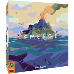 Emerge Board Game - Explore New Islands and Research Ecosystems, Dice Rolling Strategy Game, Family Game for Kids and Adults, Ages 14+, 2-4 Players, 75 Minute Playtime, Made by Pandasaurus Games