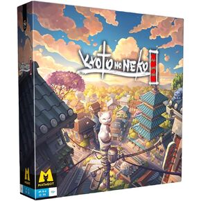 Kyoto-No-Neko Board Game - Explore Kyoto as Curious Kittens! Immersive Animal Adventure Game, Strategy Game for Kids & Adults, Ages 12+, 2-4 Players, 30 Minute Playtime, Made by Matagot