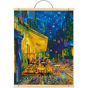 Artist's Loft Terrace at Night Paint-by-Number Kit Necessities™