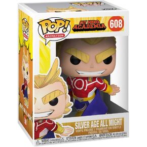 Funko Pop! Animation: My Hero Academia - All Might (Golden Age), Multicolor, Standard