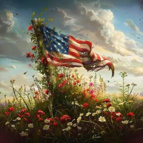 KTHOFCY 5D DIY Diamond Painting Kits for Adults, American Flag Independence Day Full Drill Embroidery Cross Stitch Crystal Rhinestone Paintings Pictures Arts Wall Decor Painting Dots Kits 13.7X13.7in