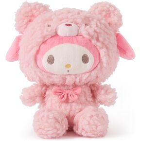 GUND Sanrio Official Hello Kitty and Friends My Melody Café Latte Teddy Bear Plush, Collectible Plush Toy, Stuffed Animal for Ages 1 and Up, Pink, 10"