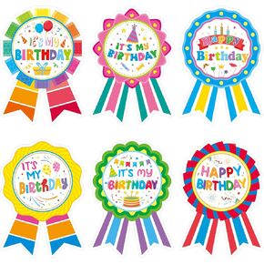 240 Pcs Happy Birthday Badge Stickers It's My Birthday Stickers for Kids Students Home Classroom Party Decoration