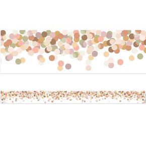 Teacher Created Resources Calming Confetti Straight Border Trim (TCR6775)