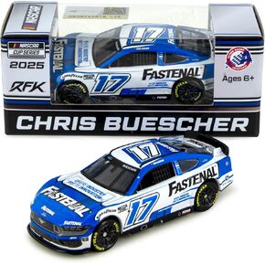 Chris Buescher 2025 Fastenal 1:64 Nascar Diecast - FOIL Number DIECAST