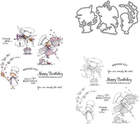 2024-2025 Stamps and Dies Christmas Stamps for Card Making,Christmas Stamps and Dies Set for DIY Various Festivals Album Scrapbooking Birthdays Greeting Card (Bees((Stamps and Dies) in Saudi Arabia