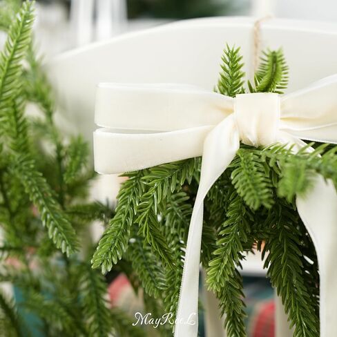 MAYREEL 5/8 Inch Sage Green Velvet Ribbon Olive Green Vintage for Gift Wrapping Wedding Invitations Crafts Party Decorations 25 Yards in Kuwait