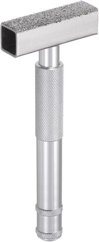 HARFINGTON 2pcs Grinding Wheel Dresser 36 Grit Diamond Grinding Wheel Stone Dressing Tool with Flat Diamond Coated Surface for Grinding Truing Deburring Wheels, Silver in Saudi Arabia