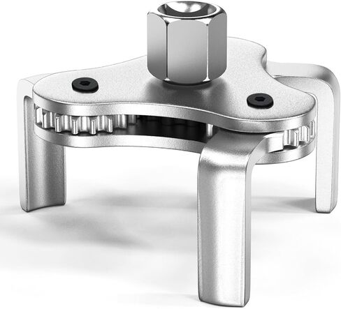 Universal Oil Filter Wrench Adjustable, from 2-1/2 inch to 4.5 inch 3 Jaw Oil Filter Removal Tool Set, Efficiency 2 Way Oil Filter Wrench in Kuwait