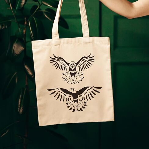 Pingerinspire Eagle Painting stencil 11.8x11.8 قابلة لإعادة الاستخدام قابلة لإعادة الاستخدام من طراز Eagle Head Decord Decor in Kuwait
