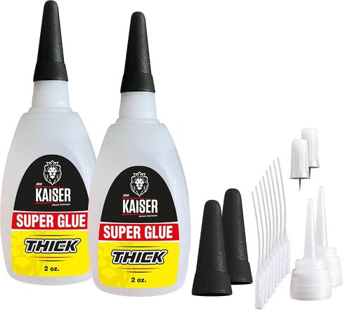 Thick Cyanoacrylate (CA) Super Glue – 2 oz Bottle – Gap-Filling Adhesive for Wood, Stone, Ceramic, and DIY Repairs in Kuwait
