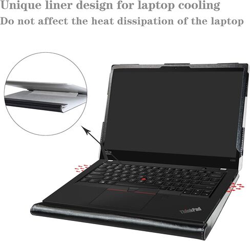 ALAPMK حالة وقائية لـ Lenovo ThinkPad E14 Gen 7/ThinkPad P14S Gen 6 ، Case for HP Omnibook Ultra Flip 14-FKXXXX 14-FMXXXX/OMNIBOOK 5 FLIP 14-FPXXXX ، Black in Saudi Arabia