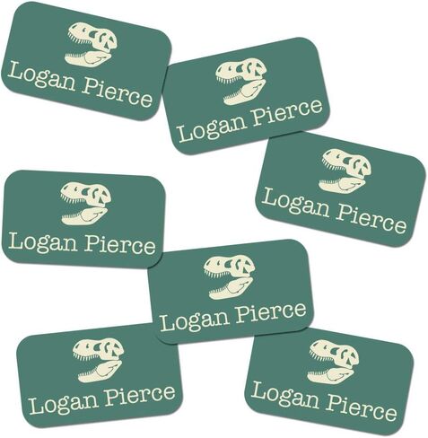 Label Daddy, Personalized Stickers Labels for Boys, Water Proof Labels for School, Suitable Tag Kids Items for Camping Trips and More, Extra Small Labels, Bear Design, 75 Ct in Saudi Arabia