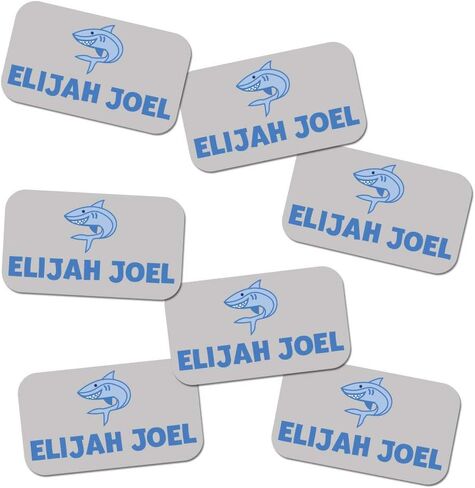 Label Daddy, Personalized Stickers Labels for Boys, Water Proof Labels for School, Suitable Tag Kids Items for Camping Trips and More, Extra Small Labels, Bear Design, 75 Ct in Saudi Arabia