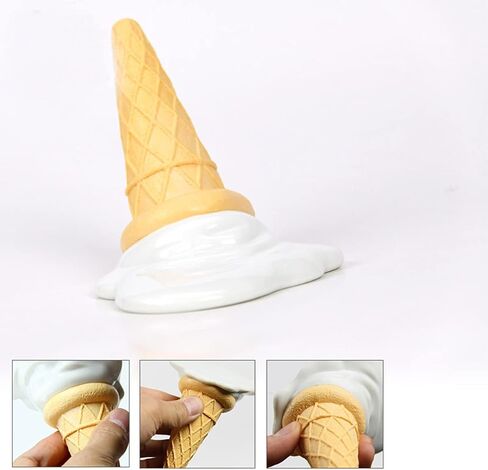YANG YANG Door Stoppers, Ice Cream Door Stopper Wedge for Floor Decorative, Rubber Door Stoppers for Bottom of Door for Child Safety - Home Improvement(Ice Cream) in Kuwait
