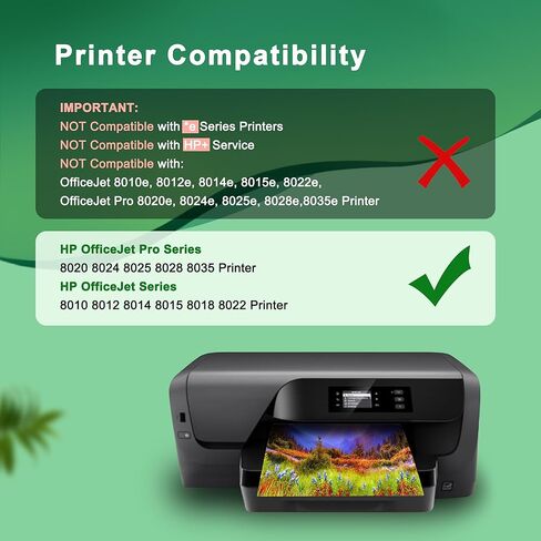 خراطيش حبر 910XL لـ 910 XL حبر خراطيش التحرير والسرد بديل لـ 910 حبر | يعمل مع HP OfficeJet 8010 ، 8020 Series ، HP Office in Kuwait