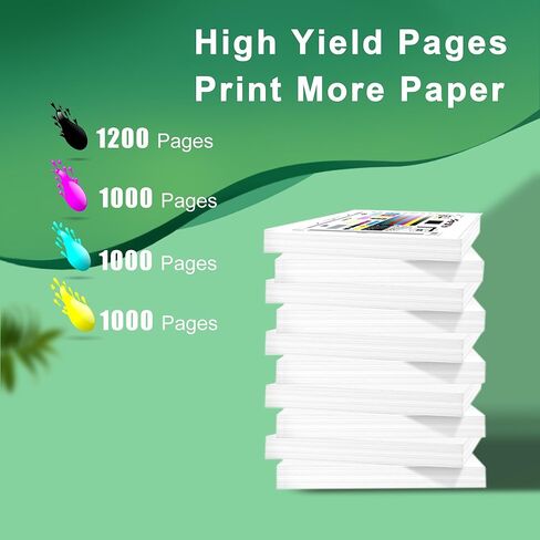 خراطيش حبر 910XL لـ 910 XL حبر خراطيش التحرير والسرد بديل لـ 910 حبر | يعمل مع HP OfficeJet 8010 ، 8020 Series ، HP Office in Kuwait