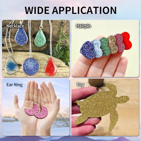 مجموعة صفائح أكريليك لامعة على كلا الجانبين من الألوان المتلألئة 1/8 فراغات أكريليك مصبوبة - صفائح زجاج شبكي لامعة لتصميم فني وصياغة زخارف مهرجان ديكور المنزل بنفسك (4 قطع، 12 بوصة × 12 بوصة) in Kuwait