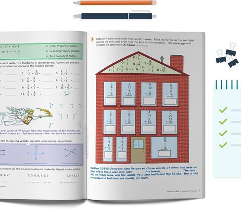 Horizons Math 5th Grade Student Book 1 (Lifepac) in Saudi Arabia