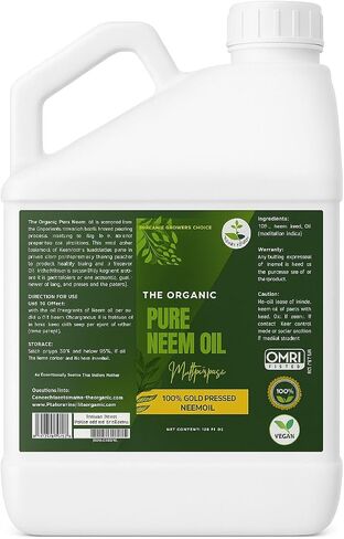 PLANT MAMA Organic Neem Oil (8 Floz) 100% Cold Pressed Neem Oil. Pure Neem Oil for Hair, Skin, Nails, Pets, Plants and Garden. in Saudi Arabia