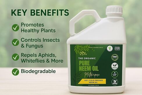 PLANT MAMA Organic Neem Oil (8 Floz) 100% Cold Pressed Neem Oil. Pure Neem Oil for Hair, Skin, Nails, Pets, Plants and Garden. in Saudi Arabia