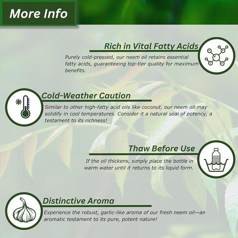 PLANT MAMA Organic Neem Oil (8 Floz) 100% Cold Pressed Neem Oil. Pure Neem Oil for Hair, Skin, Nails, Pets, Plants and Garden. in Saudi Arabia